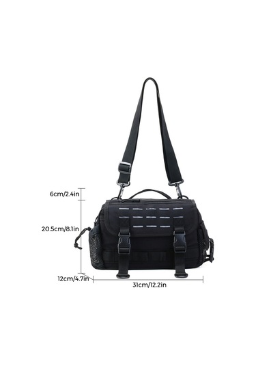 Balıkçılık Çantası Açık Olta Takımı Saklama Çantası-renk D