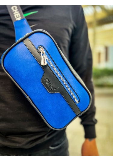 Ch101 - Poani Tablet Erkek Çanta Sıyah/mavı Çok Renkli