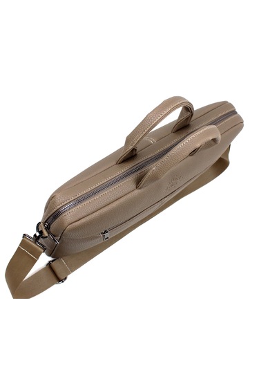 Kadın Vizon Dosya Notebook 15,6 Inç Laptop Ve Evrak Çantası Vizon