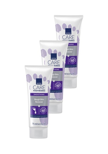 Footworks Sertleşmiş Cildi Arındırıcı Ayak Peelingi 75ml Üçlü Paket