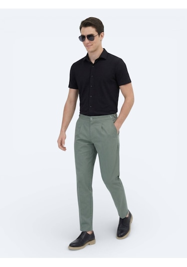 Siyah Düz Regular Fit Casual Gömlek Siyah
