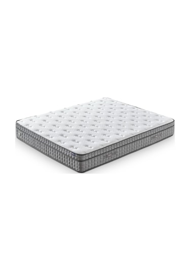 Melisa Çift Kişilik Sandıklı Baza Antibakteriyel Ortopedik Paket Yaylı Visco Yatak 3 Lü Set 150 x 200
