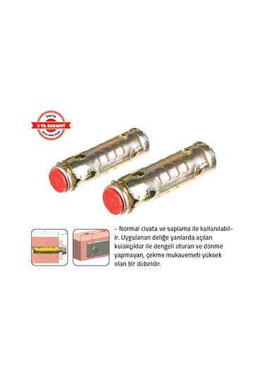 Tomax S Tipi Çekmeli Dübel Mx6