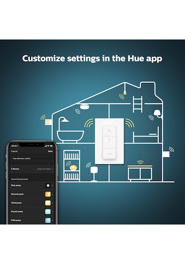 Philips Hue Dimmer Switch Kısma Anahtarı v2