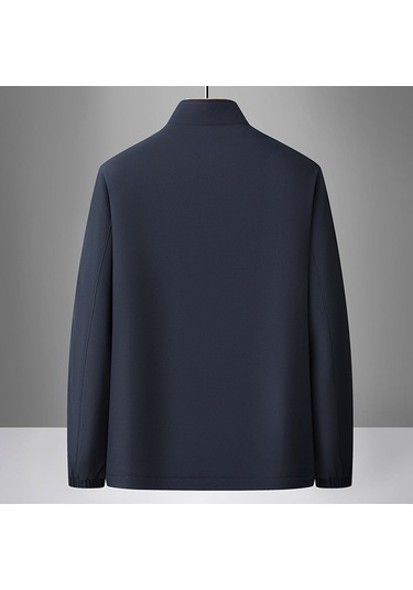 Polar Astarlı Ve Kalınlaştırılmış Kapitone Dik Yakalı Erkek Ceketi Siyah