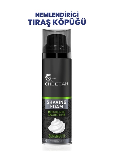 Cheetah Seregenti Erkek Tıraş Köpüğü 3 x 250 ML