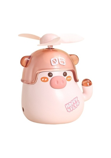 Soulader Sevimli Karakterli Mini Usb Şarjlı Taşınabilir El Tipi Serinletici Fan