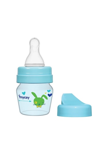 Mycey Eğitici Bardak Seti Bunny Mavi