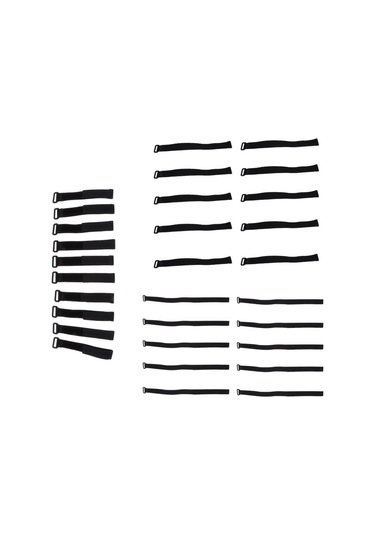 Suntek 10 Adet Sırt Çantası Bagaj Askıları Kablo Bağları 20- -200-mm