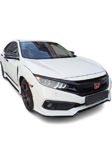 Paşa Honda Civic Fc5 2019-2022 Makyajlı Ön Tampon Eki Plastik