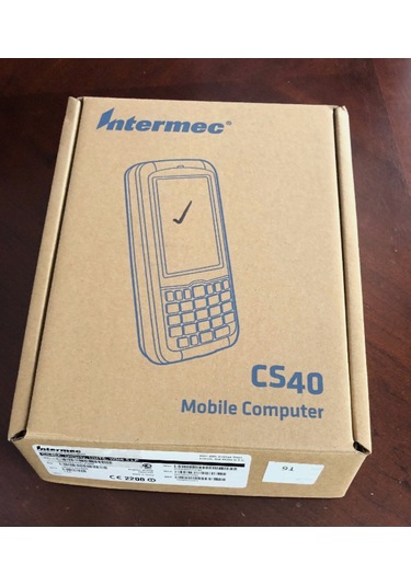 Intermec Cs40a El Terminali, Numeric, Umts, Wındows Mobile 6.5 Lp Karekod 2d