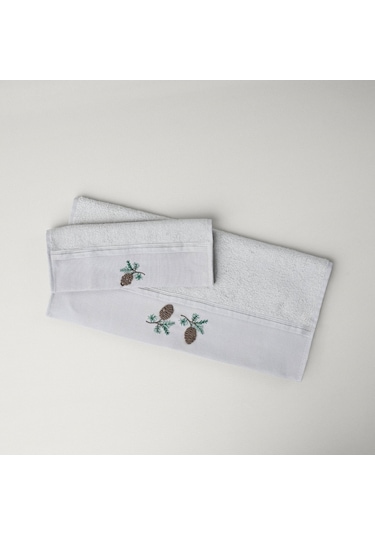 Linens Pinecone Bambu 50x85 Cm Yüz Havlusu Stone Taş