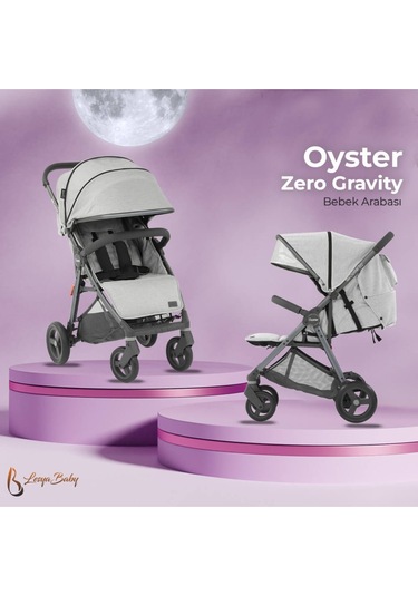 Oyster Zero Gravity Bebek Arabası Ayakla Katlanabilen Otomatik Kapanan