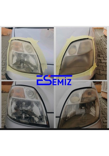 Buharsız Sıvısız Uğraştırmayan 2 Dakikada Kolay Far Temizleme