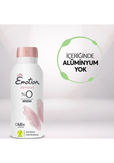 Emotion Joyous Kadın Deodorant 4x90 Ml Seyahat Boy