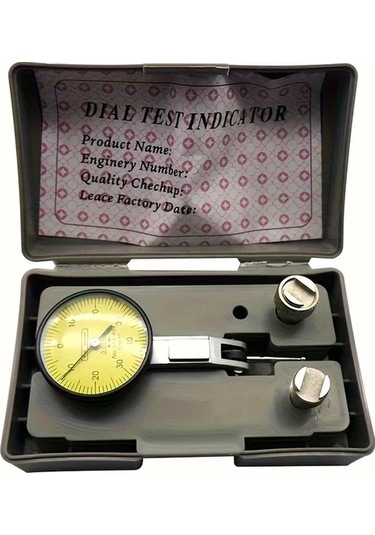 Boatshop1 1pc 0 İla 0 8 Mm Hassas Metrik Kızaklı Raylar Kadranlı Test Göstergesi Ölçüm Aracı Seviye Göstergesi