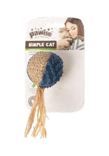 Nrzsnt Pawise Simple Cat Hasır Kedi Oyuncağı Top