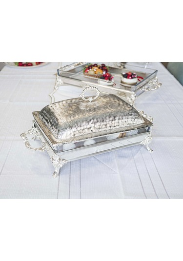 Dikdötgen Kapaklı Camlı Sunumluk Kumlu No2