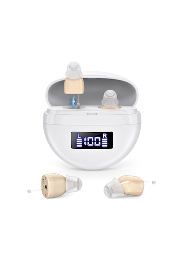 İşitme Cihazları, Gürültü Engelleme Ve Hacim Kontrolü Olan Yaşlılar İçin İşitme Cihazları, Şarj Edilebilir
