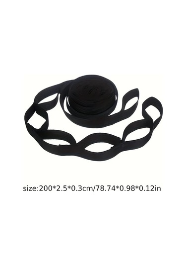 Elmpaly 400 Lb Kapasiteli 2 Askılı Hamak Askısı - Siyah Sku - Kamp Yürüyüş Salıncak Siyah