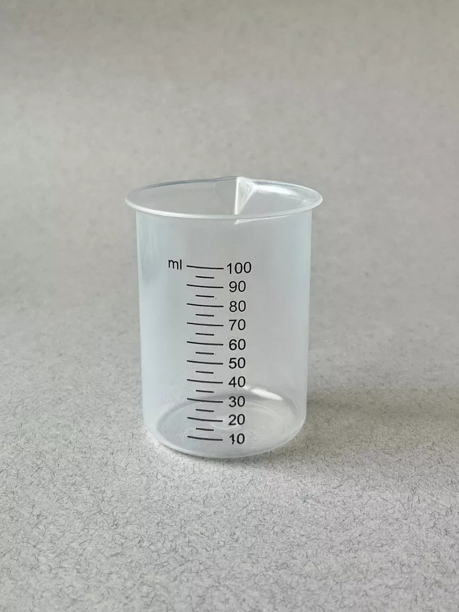 Trost Beyaz, 100 Ml Ölçekli Ve Uçlara Sahip Ölçü Kabı 220801806 Beyaz