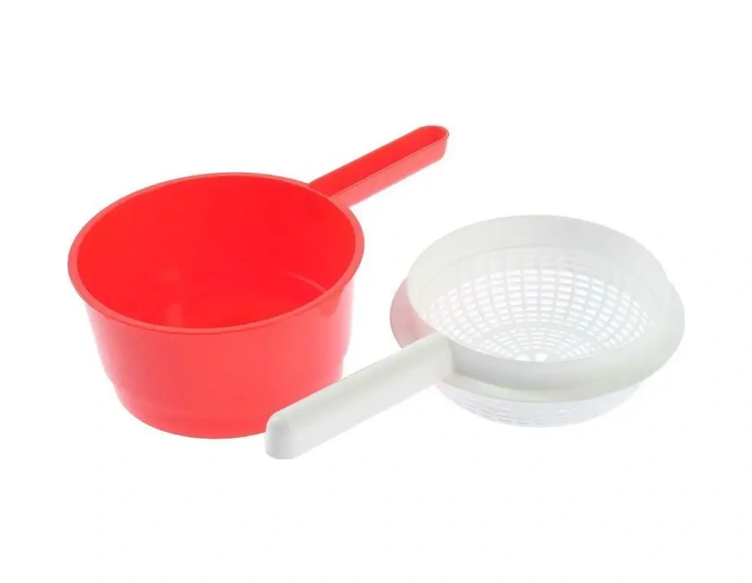 Milih Peynir Kalıbı. Mutfak İçin Peynir Yapma Kabı 64765031 Kırmızı