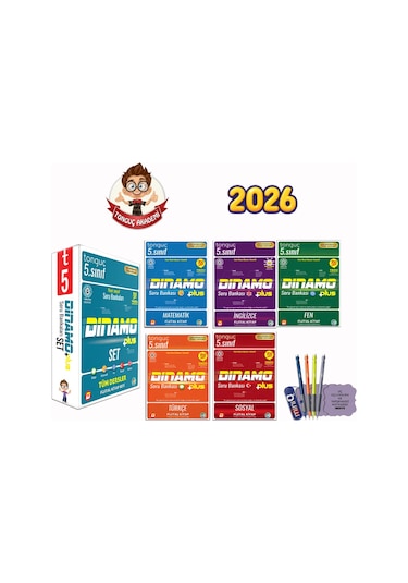 Tonguç Yayınları 5.sınıf Hediyeli Dinamo Set 2026 Basım