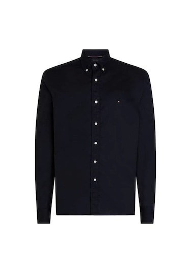 Tommy Hilfiger Erkek Lacivert Core Flex Gömlek Çok Renkli