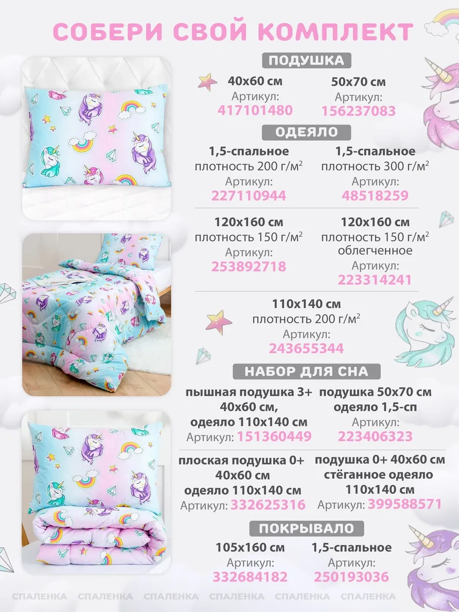 Spalenka Çocuklar İçin Fermuarlı 50x70 Poplin %100 Pamuk Yastık Kılıfı 119934827 Pembe