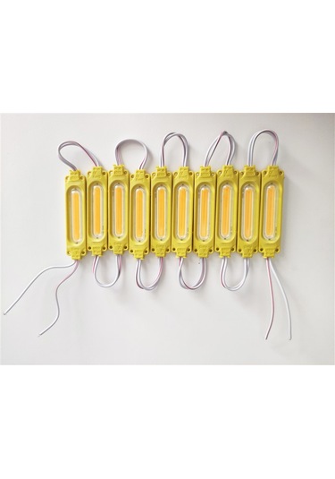 Replax Parmak Cob Led Sarı 12 Volt Su Geçirmez 10,lu 3m Bantlı