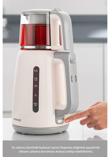 Homend Royaltea 1756H Plastik Çay Makinesi