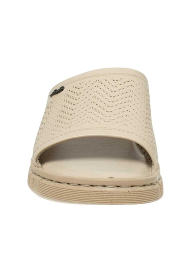 Forelli 38505 Sofia-G Bej Kadın Comfort Terlik Bej