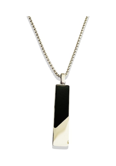Ars-k010 Erkek Çelik Kolye Gri