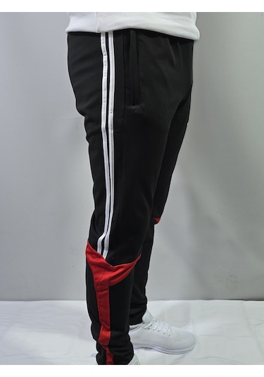 Jump Erkek Scuba Slim Fit Eşofman Altı Siyah/kırmızı Jump Erkek Scuba Slim Fit Eşofman Altı Siyah/kırmızı