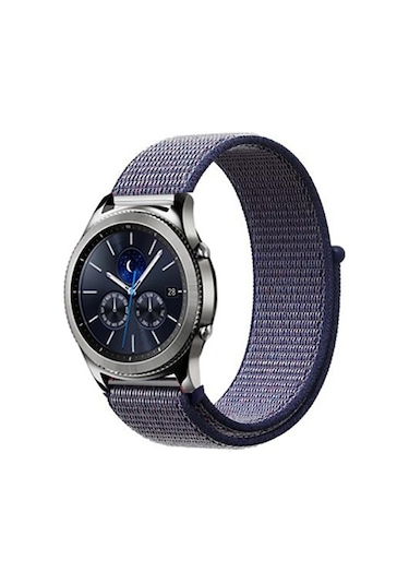 Galaxy Watch 42mm 20mm Uyumlu Krd-03 Hasır Zore Kordon-no21