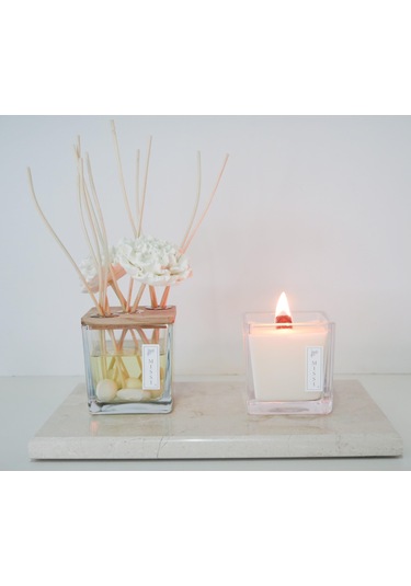 Missi Vıp 250 Cc Dekorlu Dark Amber Oda Kokusu ve vegan Mum Seti