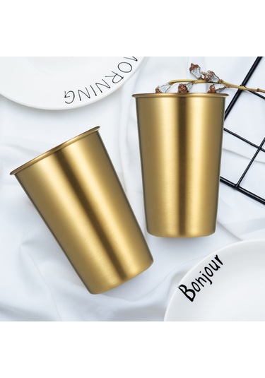 Tenfowee 304 Çelik 10'lu Paket 500ml Kırılmaya Dayanıklı Nordik İçecek Bardağı - Kahve/su İçin Tek Katmanlı Koruyucu Bardak Diğer Tenfowee 304 Çelik 10'lu Paket 500ml Kırılmaya Dayanıklı Nordik İçecek Bardağı - Kahve/su İçin Tek Katmanlı Koruyucu Bardak Diğer