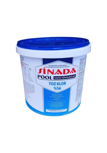 Sinada %56 Granül Toz Klor 25 Kg- Granular Chlorine - Toptancıyızbiz