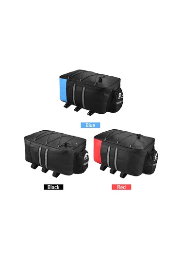 Youtek Siyah Bisiklet Raf Çantası - Pu + Köpük Malzeme, 31x20x15 Cm, 255 G Yüksek Dayanıklı Taşıma Çantası Siyah