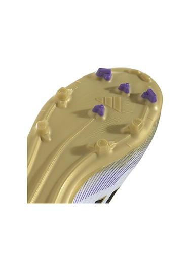 Adidas F50 League Fg/mg J Çocuk Çoklu Çim Zemin Kramponu Jh7745 Beyaz Beyaz