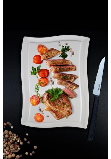 Digithome Bone Porselen Servis Sunum Steak Tabağı Es 40