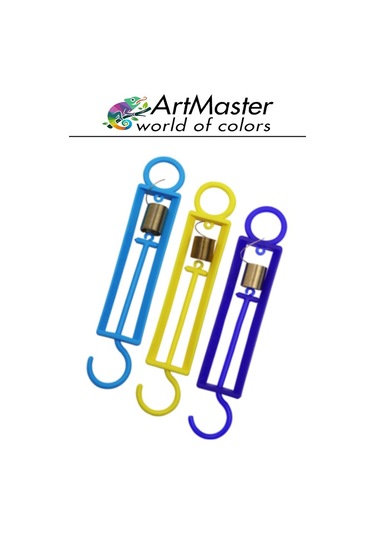 Dinamometre Renkli 1 Adet Deney Proje Yapım Seti Deney Malzemesi Okul Sınıf Deney Proje Tasarım İçin Dinomometre Modeli