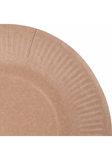 Laıma Kağıt Tabaklar Tek Kullanımlık Parti Servis Tabağı 18cm 100 Adet 124146769 100 Adet