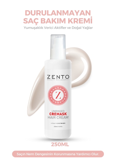 Zento Cremask Durulanmayan Saç Bakım Kremi 250 Ml