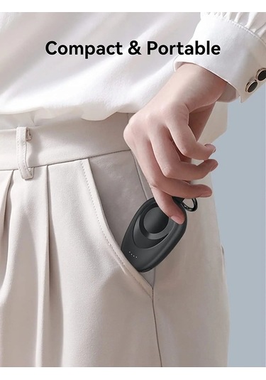 Novahub Newdery 1400 Mah Taşınabilir Kablosuz Şarj Cihazı İos Uyumlu iOs Watch Uyumlu Black Usa Siyah Siyah