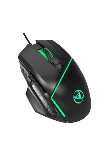 Hxsj A876 USB Kablolu Işıklı Oyun Mouse