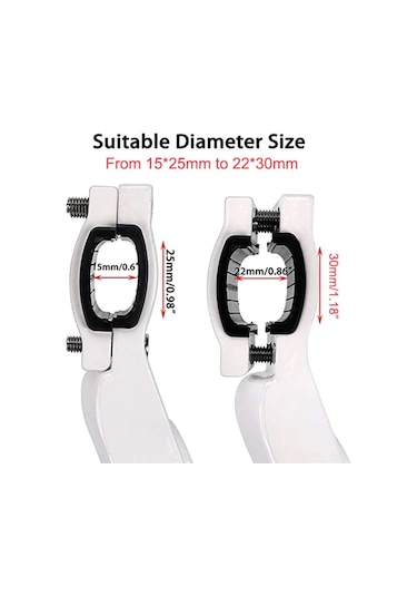 Bisiklet Arka Park Destek Ayağı Kelepçeli Alüminyum Ayak