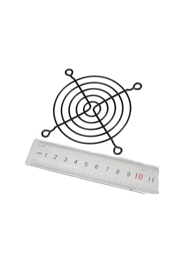 5 Adet 80mm Fan Izgaraları 80x80mm Metal Koruyucu 80mm Fan İçin Bilgisayar Kasası Demir Örgü Fan Koruması İçin
