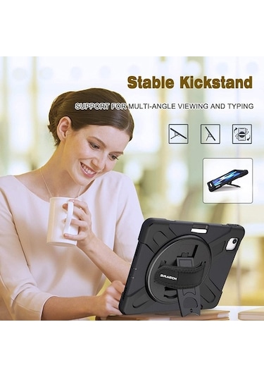 Duxweel Apple Uyumlu iPad Air 4 .Nesil - 5. Nesil 10.9 " Standlı Kılıf