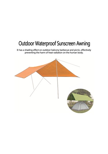 Shineyee 3.0m Asker Yeşili Çadırlı Güneşlik, Sıcaklığı Azaltır, Kolay Kurulur, Taşınabilir, Bahçe/piknik İçin Su Geçirmez Poliester Perde Çok Renkli